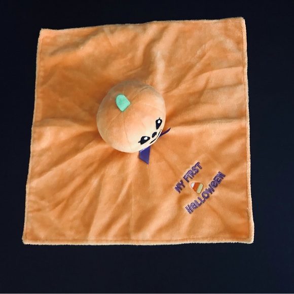 Magic Years My First Halloween Soft Snuggle Buddy Baby Blanket  Lovey Toy Rattle - Picture 4 of 7